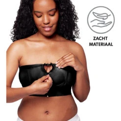 Medela Hands-Free Kolf BH Zwart Maat S 101043800 -Baby Thuis Verkoop 1076x1200