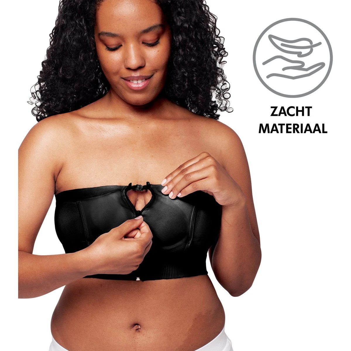 Medela Hands-Free Kolf BH Zwart Maat L 101043802 5 Medela Hands-Free Kolf BH Zwart Maat L 101043802 - Afbeelding 3