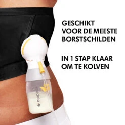Medela Hands-Free Kolf BH Zwart Maat XL 101043803 -Baby Thuis Verkoop 1200x1200 3