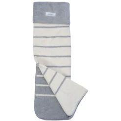 Zaffiro Grijs & Ecru Gestreept 100 X 150 Cm Ledikantdeken 15366 8 Zaffiro Grijs & Ecru Gestreept 100 X 150 Cm Ledikantdeken 15366 -Baby Thuis Verkoop 23481 grijsecrustrepenlengte