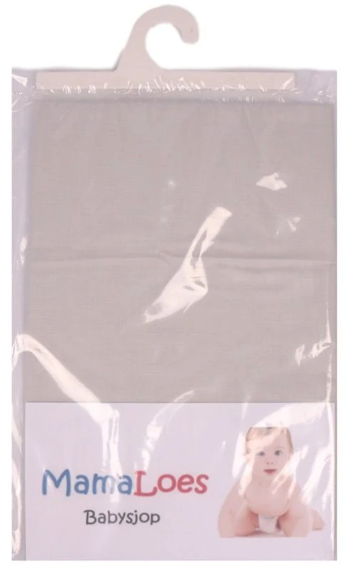 MamaLoes Grijs 60 X 120 Cm Ledikant Hoeslaken 66884 5 MamaLoes Grijs 60 X 120 Cm Ledikant Hoeslaken 66884 - Afbeelding 3