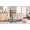 Babykamer Marloes Naturel: Ledikant, Commode & 3-Deurskast -Baby Thuis Verkoop 3 deurskast marloes 6