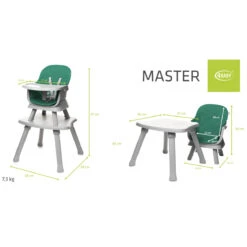 4Baby Master XXIII Green 6-in-1 Kinderstoel -Baby Thuis Verkoop 4baby master xxiii green 6 in 1 kinderstoel 15