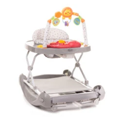 4Baby Swing'n Push Grey 3- In-1 Loopstoel Met Schommelfunctie -Baby Thuis Verkoop 4baby swing n push grey 3 in 1 loopstoel met schommelfunctie 3