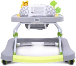 4Baby Walk 'n Push Grey Loopstoel 7039 -Baby Thuis Verkoop 4baby walk n push grey loopstoel 7039 4