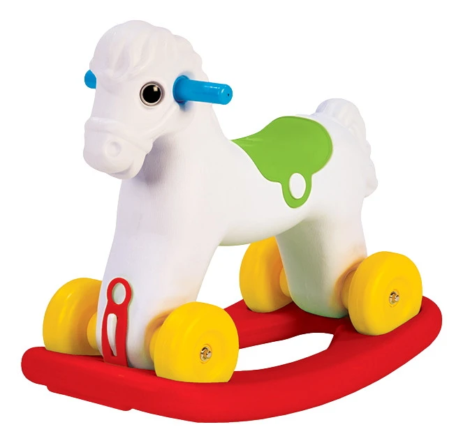 Dolu 2-in-1 Pony Hobbelpaard 7077 3 Dolu 2-in-1 Pony Hobbelpaard 7077
