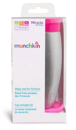 Munchkin Stainless Steel Miracle 360 Cup Roze Anti-Lek Beker 012370 Div -Baby Thuis Verkoop 932d1f1d be4c 4a7f ba8e 4e0edfabf811 1.f292895d136487c06657b0e9c522638b