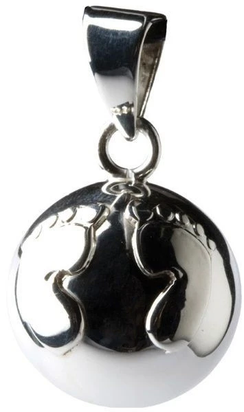 Babylonia Bola Voetjes Zilver Zwangerschapsketting Met Babybel VF109 3 Babylonia Bola Voetjes Zilver Zwangerschapsketting Met Babybel VF109