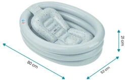 Babymoov Evolutive Aqua Dots Opblaasbaar Baby Badje A019410 -Baby Thuis Verkoop Babymoov bad shop