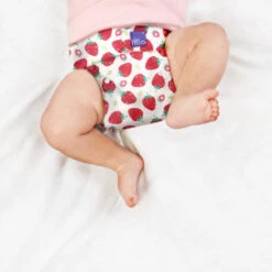 Bambino Mio MioSolo Strawberry Cream Wasbare Luier BM-5SO-SCR -Baby Thuis Verkoop Bambino Mio MioSolo Strawberry Cream Wasbare Luier BM 5SO SCR 3