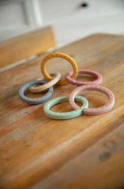 Bo Jungle B-Silicone 6 Stuks Ringen B931030 -Baby Thuis Verkoop Bo Jungle B Silicone 6 Stuks Ringen B931030.2