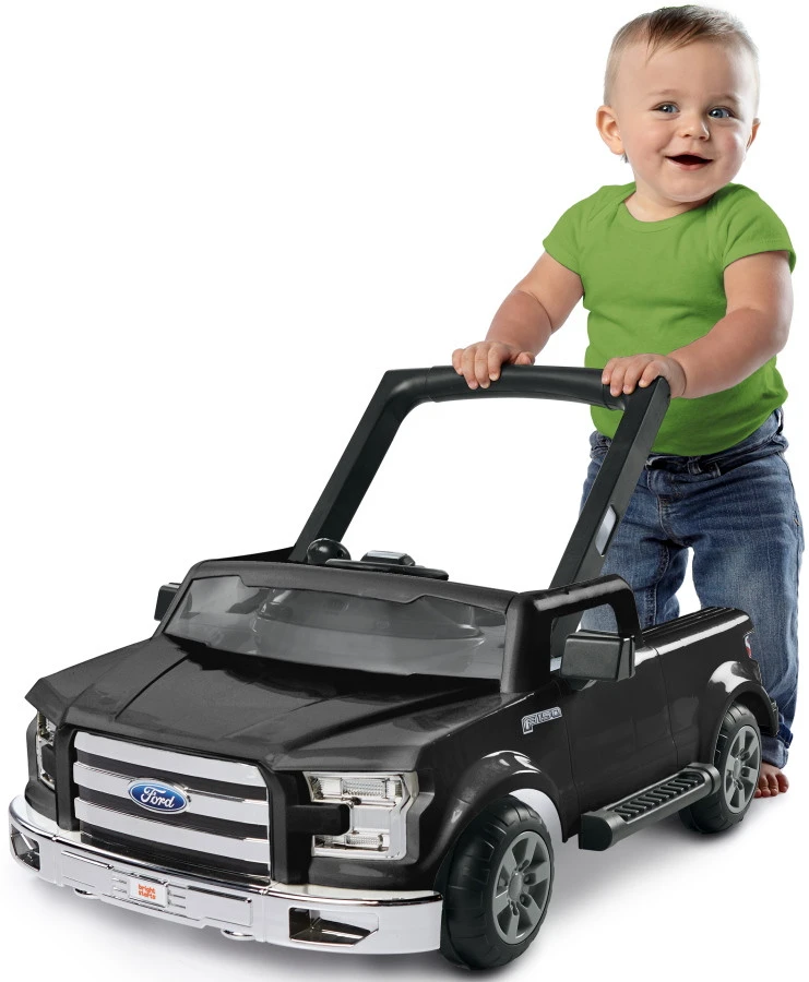 Bright Starts Ford F-150 Agate Zwart 3-in-1 Loopstoel En Loopwagen K12861 5 Bright Starts Ford F-150 Agate Zwart 3-in-1 Loopstoel En Loopwagen K12861 - Afbeelding 3