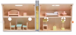 Cangaroo Houten Inklapbaar Poppenhuis 4139 10 Cangaroo Houten Inklapbaar Poppenhuis 4139 -Baby Thuis Verkoop Cangaroo Houten Opvouwbaar Poppenhuis 4139 3
