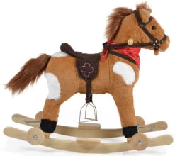 Cangaroo Thunder Khaki Hobbelpaard Met Wielen-WJ-302 -Baby Thuis Verkoop Cangaroo Thunder Khaki Hobbelpaard met Wielen WJ 302 2