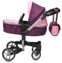 Cangaroo Violette Poppen Kinderwagen 6807 -Baby Thuis Verkoop Cangaroo Violette Poppen Kinderwagen 6807 5