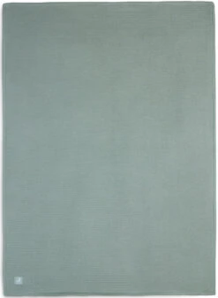 Jollein Basic Knit Forest Green / Fleece 75 X 100 Cm Wiegdeken 517-511-65219 -Baby Thuis Verkoop Jollein Basic Knit Forest Green 2 shop