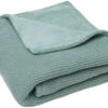 Jollein Basic Knit Forest Green / Fleece 75 X 100 Cm Wiegdeken 517-511-65219 2 Jollein Basic Knit Forest Green / Fleece 75 X 100 Cm Wiegdeken 517-511-65219 -Baby Thuis Verkoop Jollein Basic Knit Forest Green 5 shop clipped rev 1