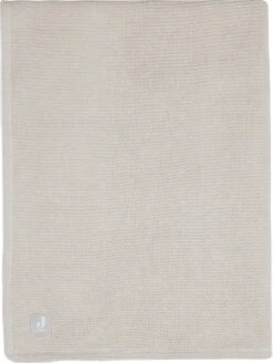 Jollein Basic Knit Nougat / Fleece 75 X 100 Cm Wiegdeken 517-511-65360 -Baby Thuis Verkoop Jollein Basic Knit Nougat clipped rev 1