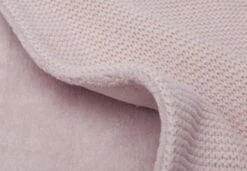 Jollein Basic Knit Pale Pink / Fleece 100 X 150 Cm Ledikantdeken 517-522-65310 -Baby Thuis Verkoop Jollein Basic Knit Pale Pink Fleece 100 x 150 cm Ledikantdeken 517 522 65310 6