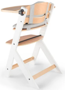 Kinderkraft Enock Wit/Naturel Houten Kinderstoel Met Zitverkleiner KHENOC0PWHT0000 -Baby Thuis Verkoop Kinderkraft Enock White Kinderstoel met Zitverkleiner KHENOC0PWHT0000 5