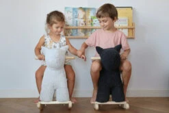 Label Label Hond Grijs Hobbeldier LLRT-23169 -Baby Thuis Verkoop Label Label Hond Hobberldier sfeer 2