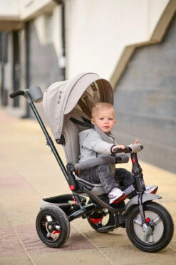 Lorelli Jaguar Deluxe Grey Driewieler 1005039-2102 -Baby Thuis Verkoop Lorelli Jaguar Deluxe Grey Driewieler 1005039 2102 10