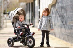 Lorelli Jaguar Deluxe Grey Driewieler 1005039-2102 -Baby Thuis Verkoop Lorelli Jaguar Deluxe Grey Driewieler 1005039 2102 11