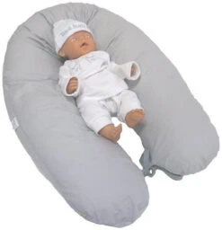 MamaLoes Amy Uni Grijs Voedingskussen 66765 -Baby Thuis Verkoop MamaLoes Amy Uni Grey Voedingskussen 25 3