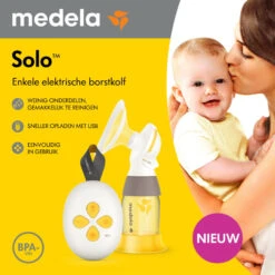 Medela Solo Enkele Elektrische Borstkolf 101041610 -Baby Thuis Verkoop Medela Solo Enkele Elektrische Borstkolf 101041610 5