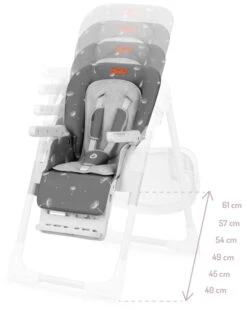 Momi Yumtis Dark Grey Kinderstoel KRKA00001 -Baby Thuis Verkoop Momi Yumtis Dark Grey Kinderstoel KRKA00001 7