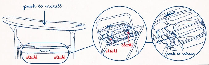 Bébé-jou Bebe-Jou Wit Click Thermobad 426001Z 4 Bébé-jou Bebe-Jou Wit Click Thermobad 426001Z - Afbeelding 3