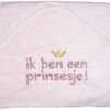 Petit Villain Ik Ben Een Prinsesje! Roze Badcape -Baby Thuis Verkoop Petit Villain Ik Ben Een Prinsesje Roze Badcape 4
