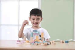 PolarB 60 Stuks Houten Blokken 44010 -Baby Thuis Verkoop PolarB 60 Stuks Houten Blokken 44010 3