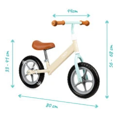 QKids Fleet Balance Bike Cappuccino Loopfiets QKIDS00002 -Baby Thuis Verkoop QKids Fleet Balance Bike Loopfiets QKIDS00001 10