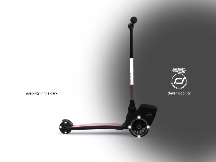 Scoot And Ride Led Rose Highwaykick 2 Step SR-96528 7 Scoot And Ride Led Rose Highwaykick 2 Step SR-96528 - Afbeelding 5