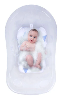 Sevibaby Cozy Triangle Blue Baby Badkussen 69-100 -Baby Thuis Verkoop Sevibaby Cozy Triangle Blue Baby Badkussen 69 100 3