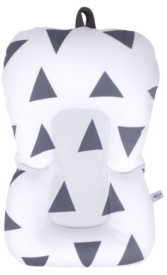 Sevibaby Cozy Triangle Grey Baby Badkussen 69-141 3 Sevibaby Cozy Triangle Grey Baby Badkussen 69-141