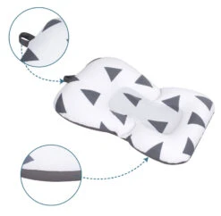 Sevibaby Cozy Triangle Grey Baby Badkussen 69-141 12 Sevibaby Cozy Triangle Grey Baby Badkussen 69-141 -Baby Thuis Verkoop Sevibaby Cozy Triangle Grey Baby Badkussen 69 141 5