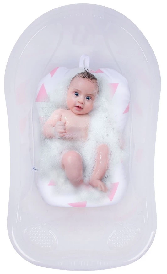 Sevibaby Cozy Triangle Pink Baby Badkussen 69-101 5 Sevibaby Cozy Triangle Pink Baby Badkussen 69-101 - Afbeelding 3