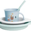 Suavinex Forest Blauw 4-delig Dinerset SXZFEE070300 -Baby Thuis Verkoop Suavinex Forest Blauw 4 delig Dinerset SXZFEE070300 1