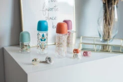 Suavinex Gold Large Flow Roze 360 Ml Silicone Fles SXSGX3080200 -Baby Thuis Verkoop Suavinex Gold Slow Flow Orange 360 ml Silicone Fles SXSGX3080224 3