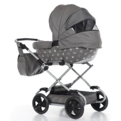 Tako Mini Imperial Beige/Gold Poppen Kinderwagen Incl. Tas 02 -Baby Thuis Verkoop Tako Mini Imperial Grey Silver Poppen Kinderwagen incl. Tas 03 2