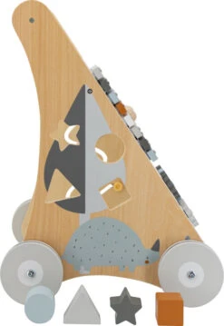 Tryco Houten Activiteiten Loopwagen TR-303012 -Baby Thuis Verkoop Tryco Houten Activiteiten Loopwagen TR 303012 02