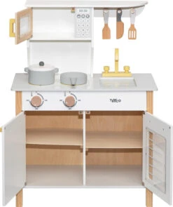 Tryco Houten Kinderkeuken TR-303017 -Baby Thuis Verkoop Tryco Houten Kinderkeuken TR 303017 03