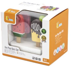 Viga 6 Stuks Houten Speelgoed IJsjes 44528 -Baby Thuis Verkoop Viga 6 Stuks Houten Speelgoed IJsjes 44528 5