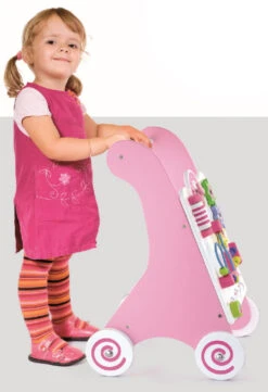 Viga Activity Walker Roze Houten Loopwagen 50178 17 Viga Activity Walker Roze Houten Loopwagen 50178 -Baby Thuis Verkoop Viga Activity Walker Roze Houten Loopwagen 50178 7