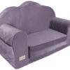 Albero Mio Cloud Sofa Velvet Heather Slaapbank V112 -Baby Thuis Verkoop albero mio cloud sofa heather slaapbank v112