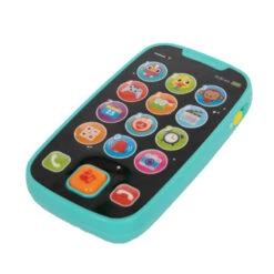 Bo Jungle B-Mijn Eerste Smartphone Blauw Speelgoed Telefoon B925230 -Baby Thuis Verkoop b mon premier smartphone zijkant