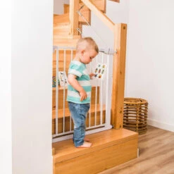 Baby Ono Safety Gate Wit Traphek Klemhek 943/01 -Baby Thuis Verkoop baby ono safety gate wit traphek klemhek 943 01 5