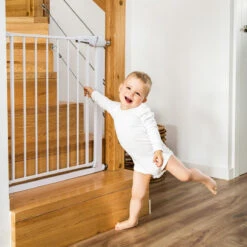 Baby Ono Safety Gate Wit Traphek Klemhek 943/01 -Baby Thuis Verkoop baby ono safety gate wit traphek klemhek 943 01 6
